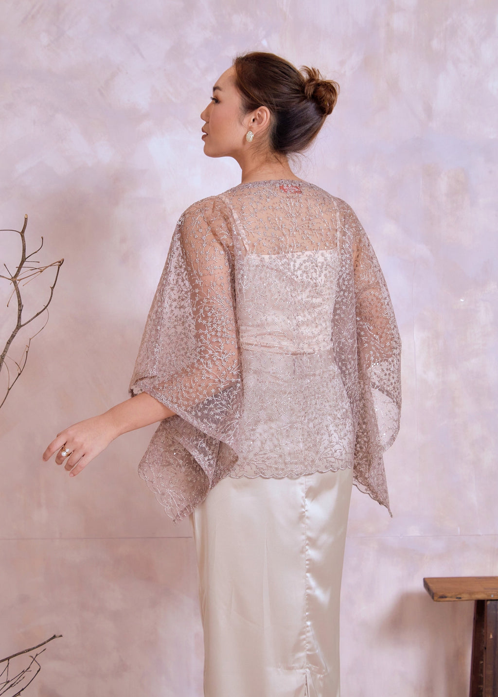 Rhea Set in Champagne Nude