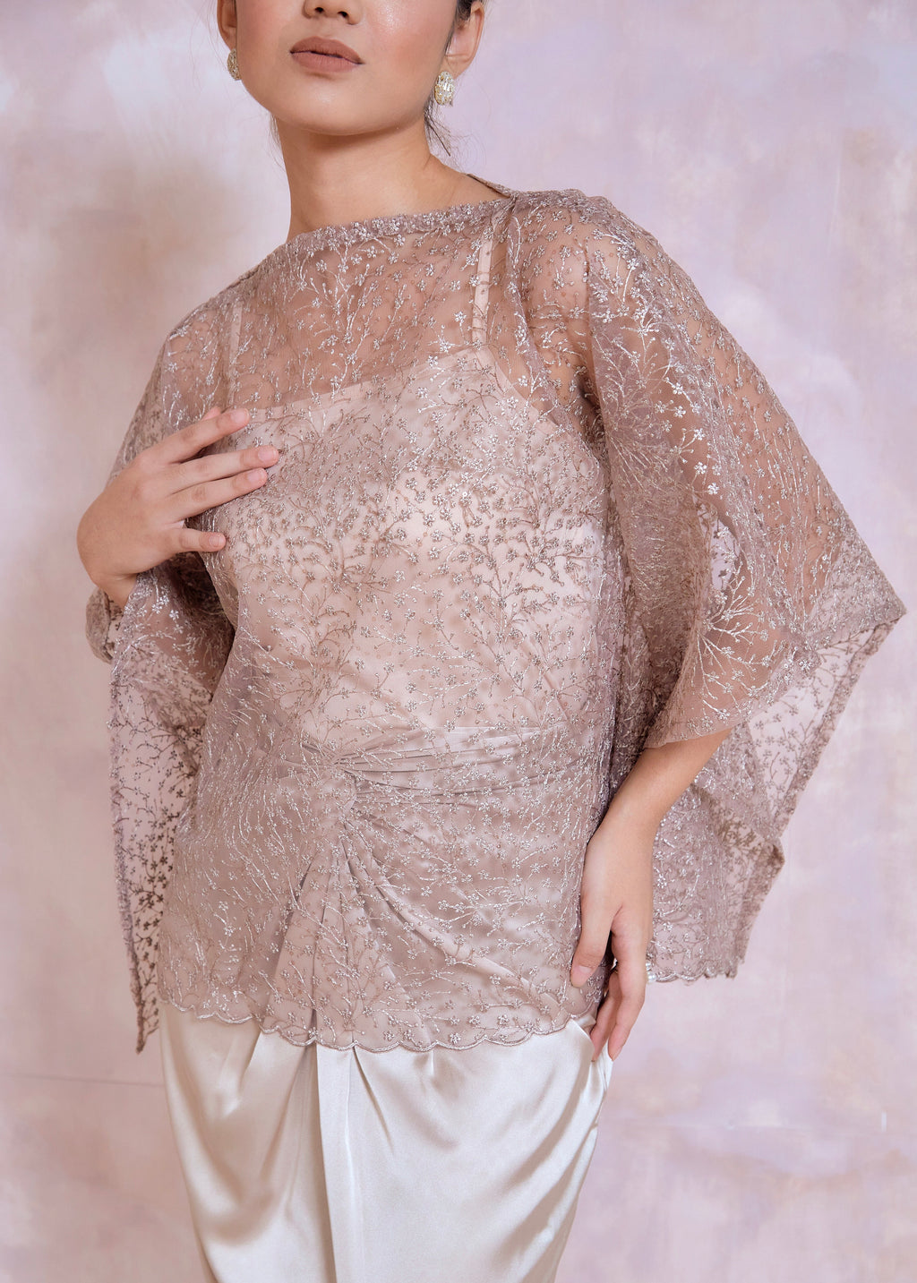 Rhea Set in Champagne Nude