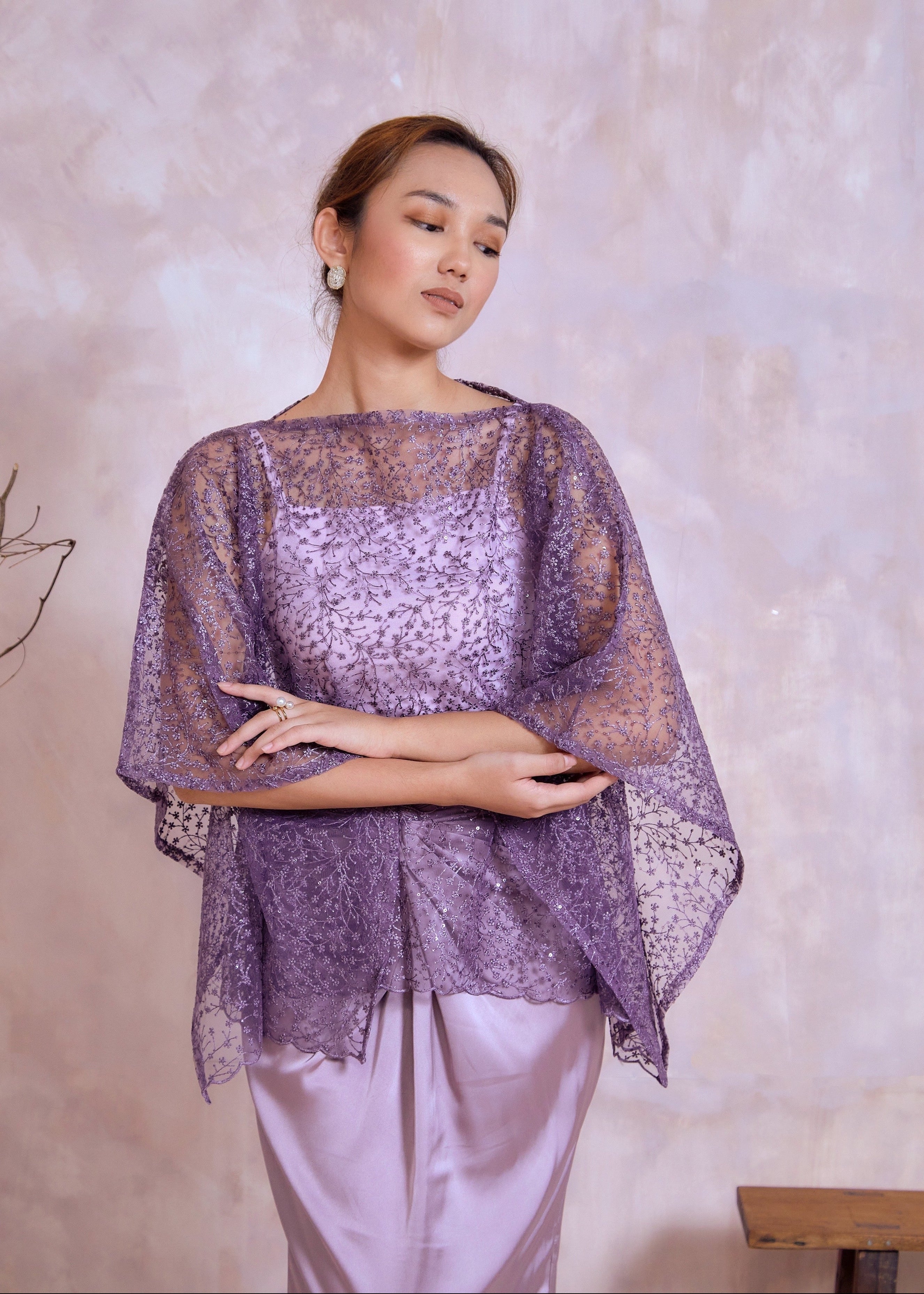 Rhea Set in Violet