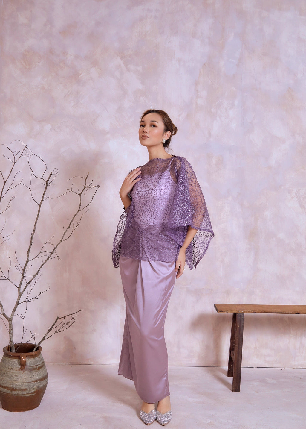 Rhea Set in Violet