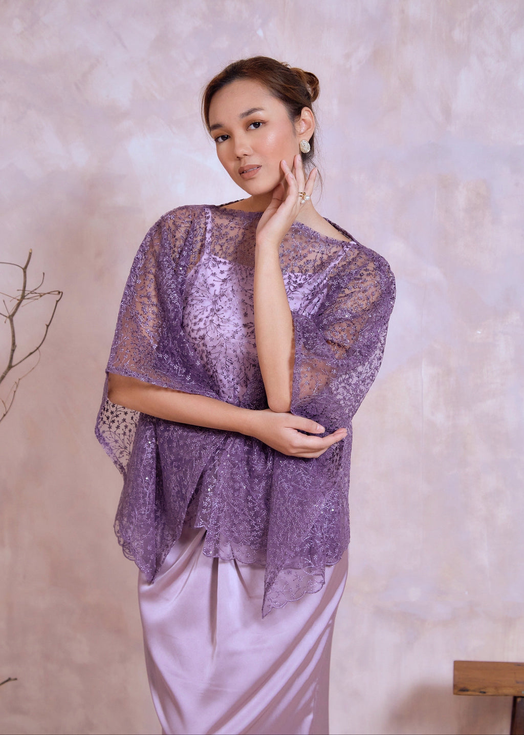 Rhea Set in Violet