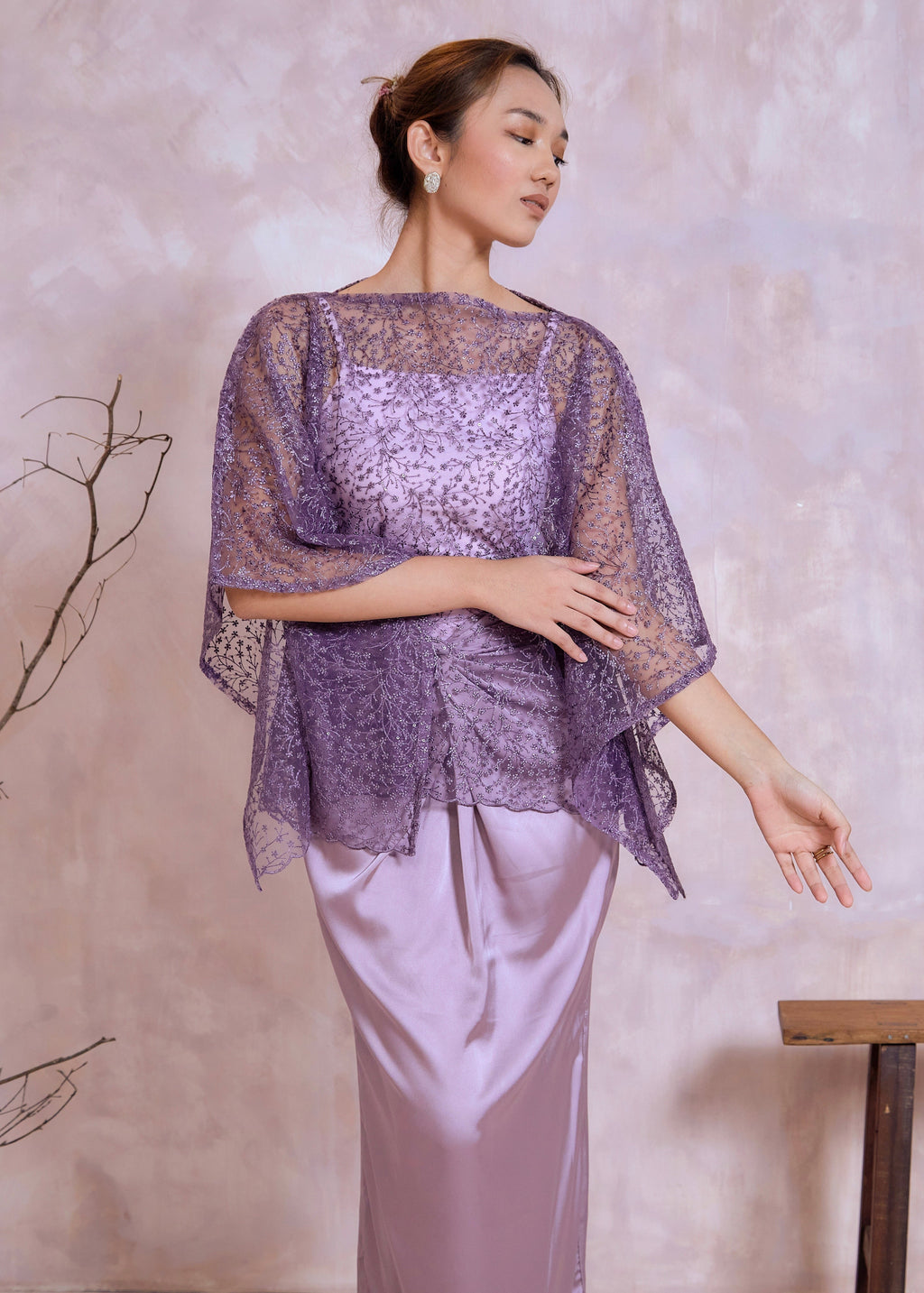 Rhea Set in Violet