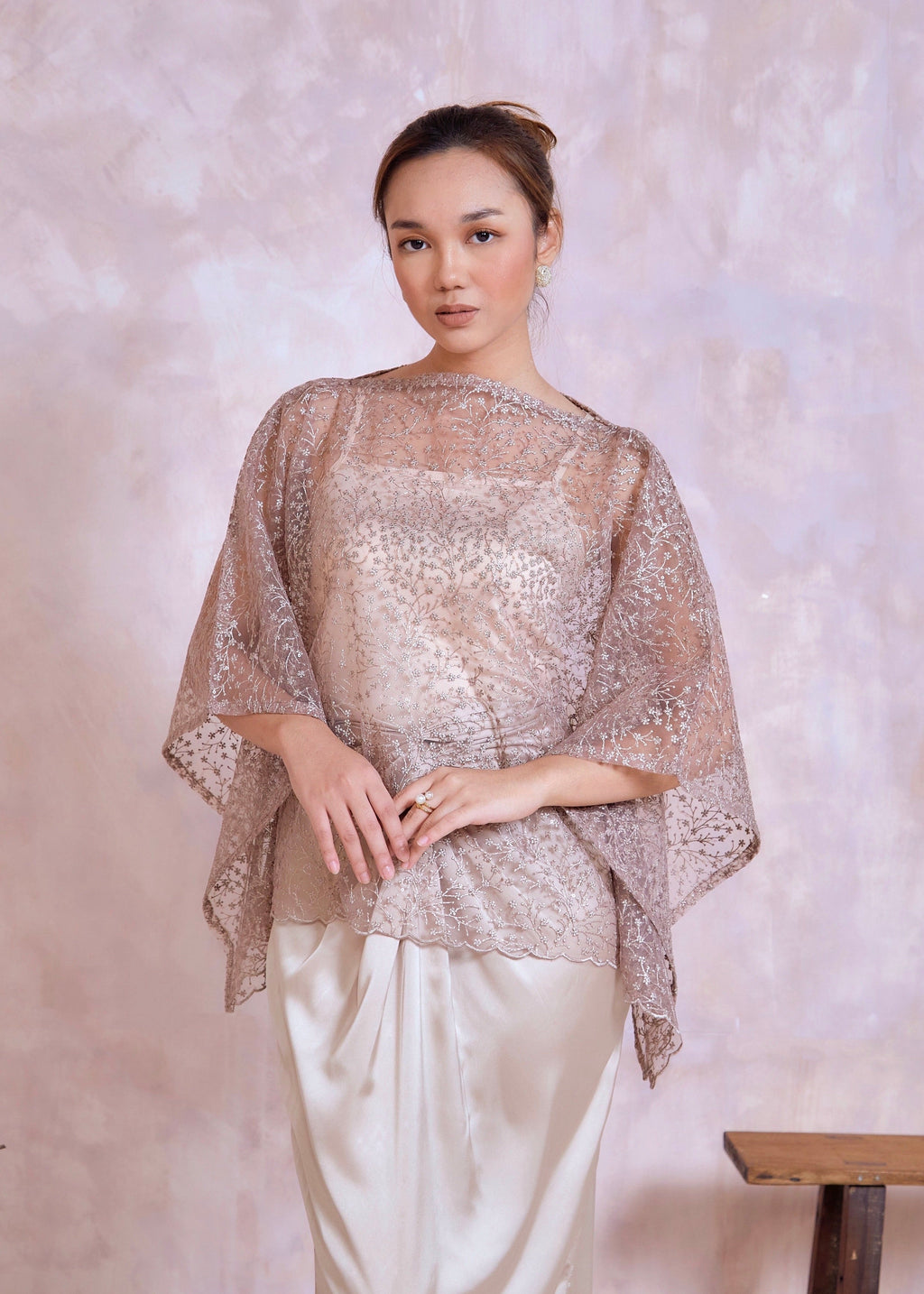 Rhea Set in Champagne Nude